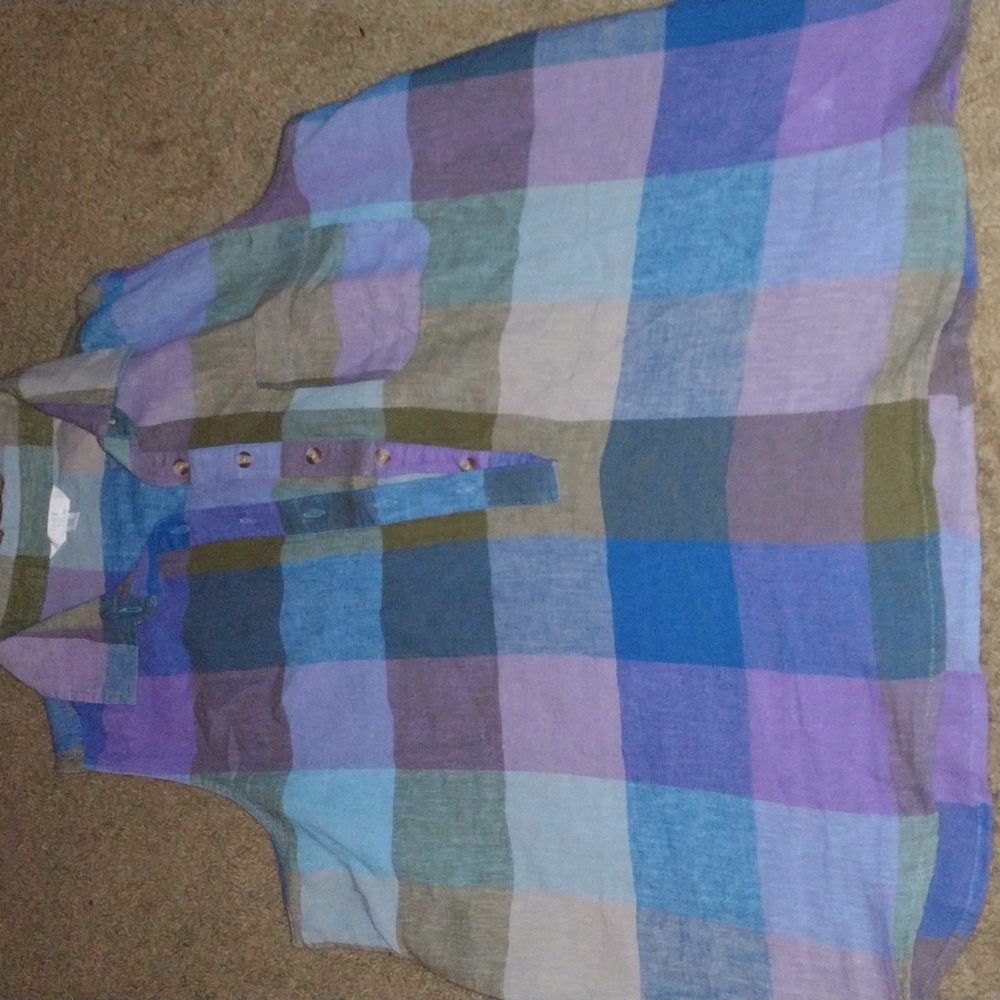 I'm selling a multi colored tank top...